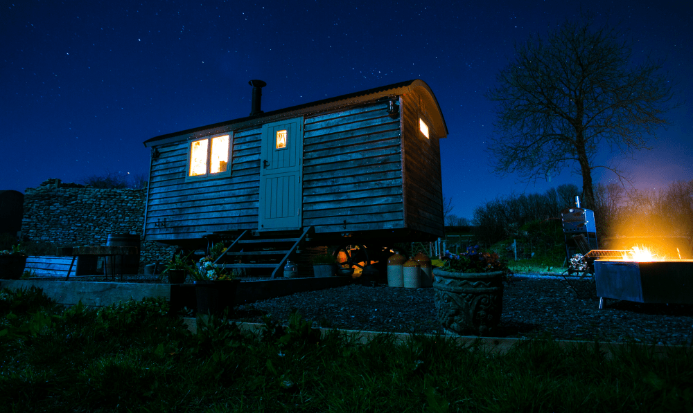 Cabane colline