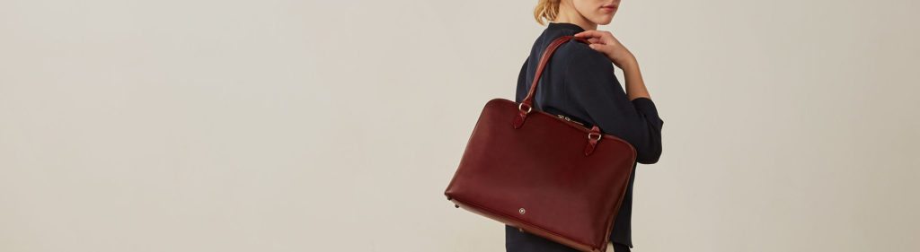 sac cuir bordeaux