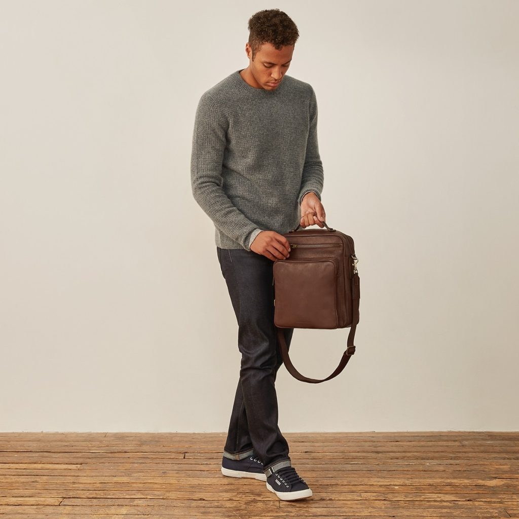 sac a dos cuir homme
