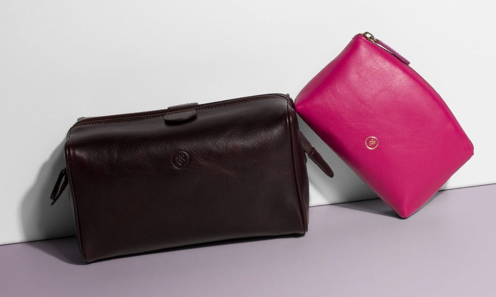 trousse toilette cuir