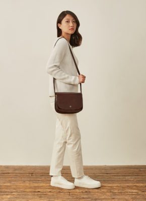 sac cuir marron