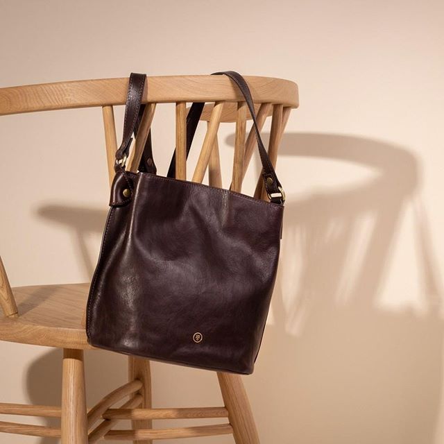 Sac seau Palermo - Marron foncé