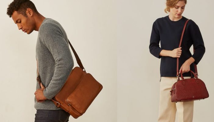 Sacs à bandoulière en cuir pour homme et femme