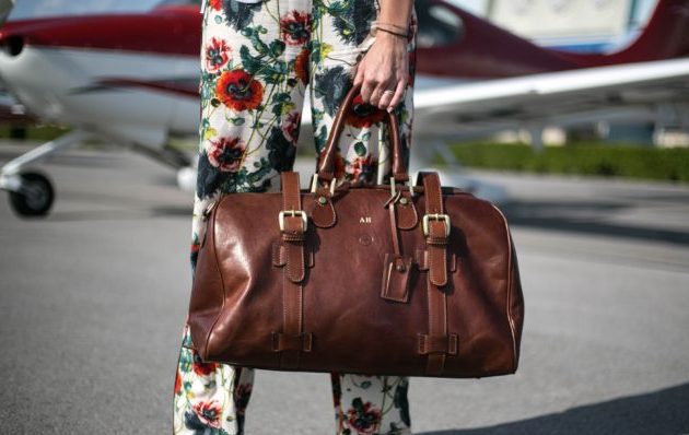 Sac de voyage en cuir