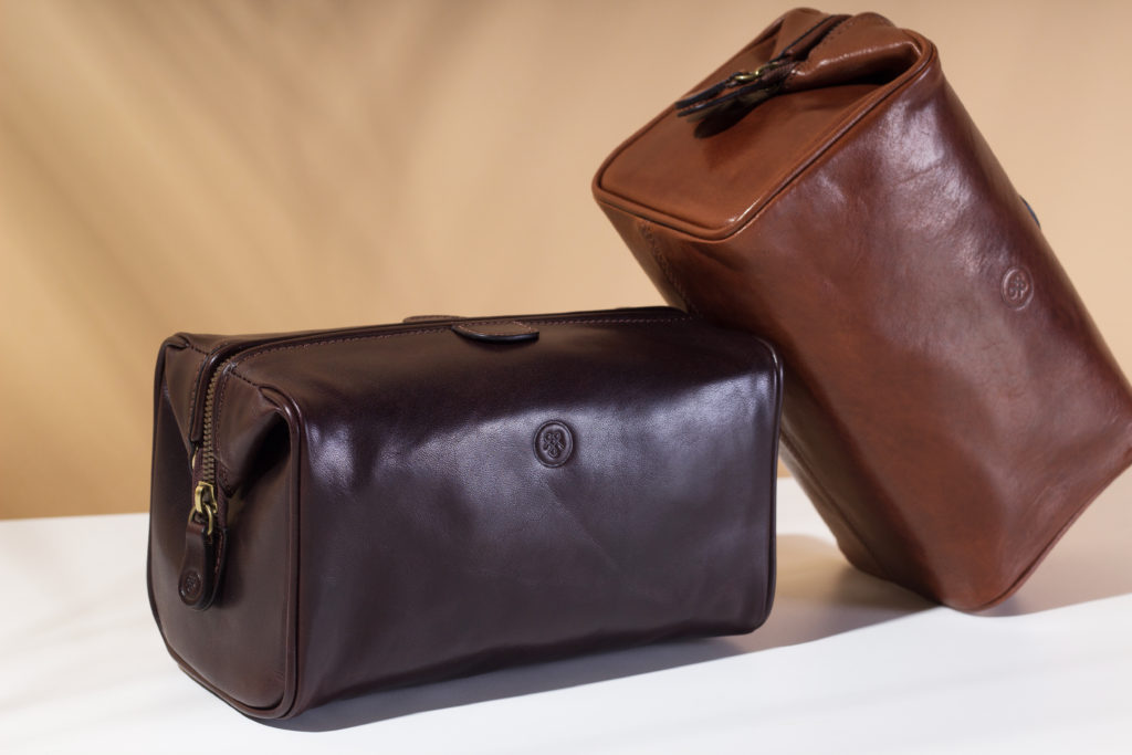 Trousse de toilette en cuir Duno M