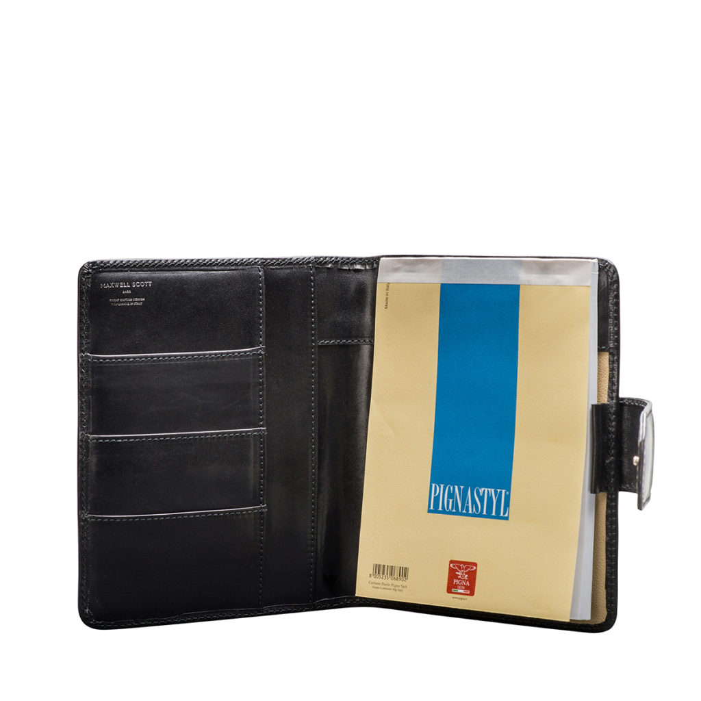 Mini conférencier A5 en cuir Mozzano