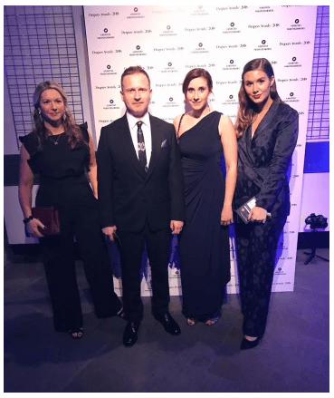 Maxwell Scott aux Drapers Awards 2018