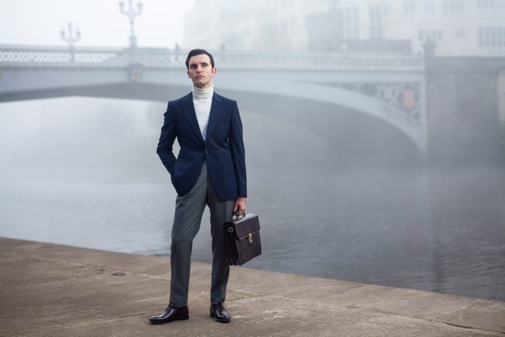 Style business avec le cartable en cuir Paolo de Maxwell Scott