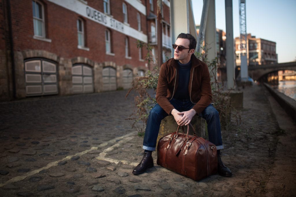 Style élégant avec le sac de voyage en cuir Flero de Maxwell Scott