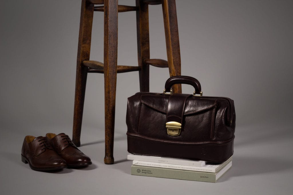 Sacoche médicale en cuir Donnini de Maxwell Scott
