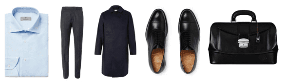 Style sac docteur pour homme