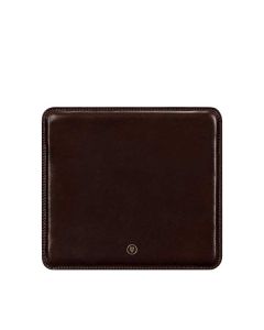tapis de souris en cuir marron de haute qualité

