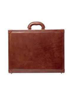Porte-documents de luxe pour homme en cuir italien beige
