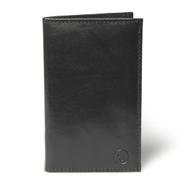 Porte Carte de crédit en Cuir Noir, Noir, 11,5*8,5*0,5cm, Classique