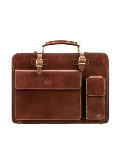 men's large briefcase with phone and umbrella space