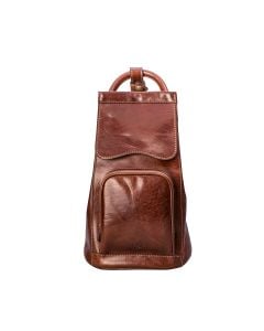 italian leather rucksack