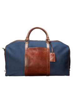 Red Canvas Holdall