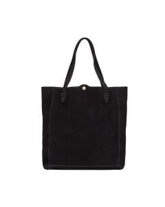 luxury womens suede shopper tote