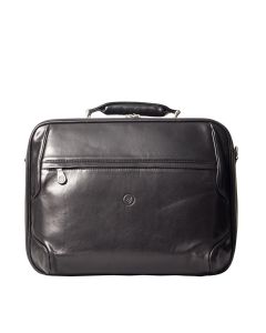 italian leather laptop briefcase