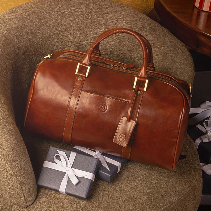 leather briefcase